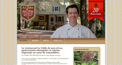 Desktop Screenshot of latabledemesreves.com