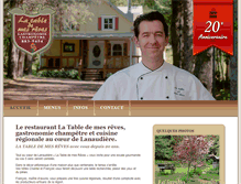 Tablet Screenshot of latabledemesreves.com